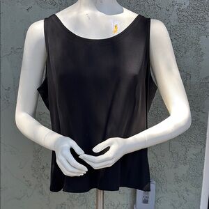 Eileen Fisher Black Sleeveless Tank Top